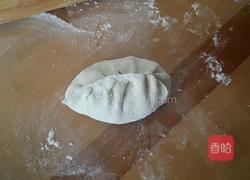 韭菜鸡蛋馅麦穗包子的做法图解14