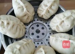韭菜鸡蛋馅麦穗包子的做法图解17