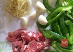 肉炒蘑菇的做法图解3