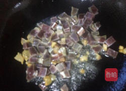 豌豆炒腊肉的做法图解6