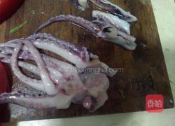 双椒炒墨鱼的做法图解5