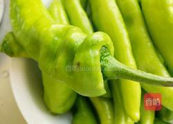 虎皮酿肉尖椒的做法图解2