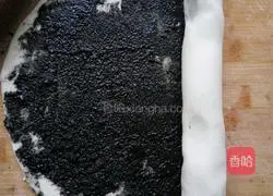 Illustration of how to make sesame sugar cakes 4