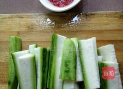 丝瓜烧栗子的做法图解2