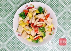 菠萝炒鸡片的做法图解10