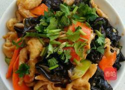 鸡胸炒木耳的做法图解7