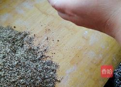 红糖芝麻糯米饼的做法图解4