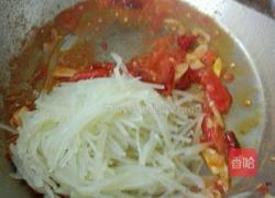 土豆丝炒西红柿～家常菜的做法图解7