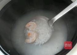 鲜虾芹菜粥的做法图解4