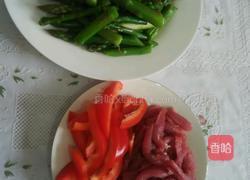 芦笋小炒肉的做法图解2