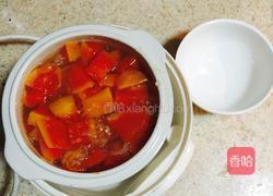 木瓜银耳西米露，丰胸美颜的做法图解4