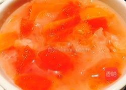 木瓜银耳西米露，丰胸美颜的做法图解7