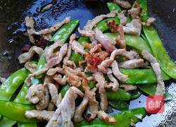 扁豆炒肉丝的做法图解10