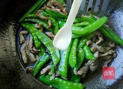 扁豆炒肉丝的做法图解14