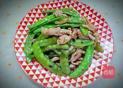 扁豆炒肉丝的做法图解16