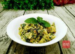 薄荷炒蛋的做法图解7