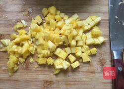 泰式菠萝鸡饭的做法图解2