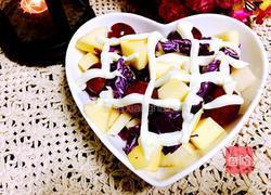 紫甘蓝雪梨沙拉的做法图解7