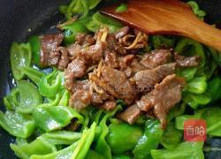青椒牛肉小炒的做法图解7