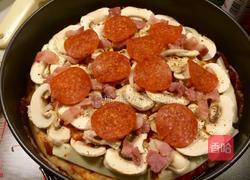 培根比萨的做法图解13