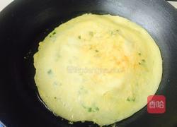 韩式鸡蛋葱花饼的做法图解7