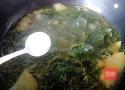 柳蒿芽土豆汤的做法图解9
