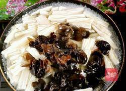 腐竹木耳炒肉的做法图解6