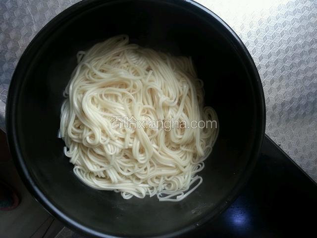 捞出备用