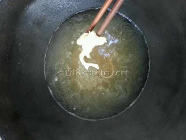 最重要的是加入猪油