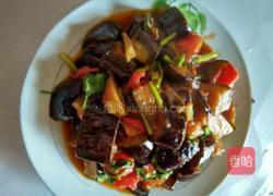 西红柿炒茄子的做法图解7