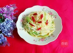 芹菜炒土豆丝的做法图解6