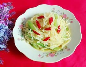 芹菜炒土豆丝[图]