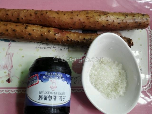 准备好食材。