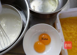 蛋奶芒果冰激凌的做法图解2