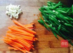 小炒刀豆丝的做法图解3