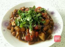 家常肉丁炒茄子的做法图解5