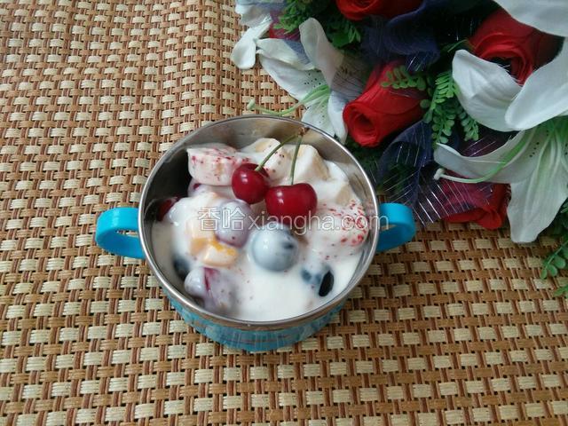 装碗里即可食用