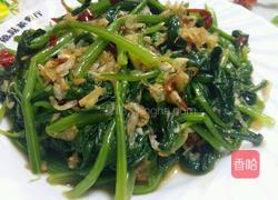 海米菠菜的做法图解8