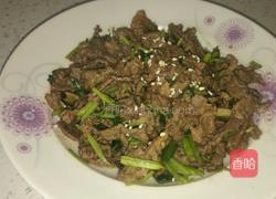 爆炒牛肉丝的做法图解4