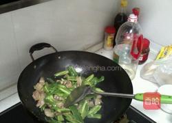 青椒炒肉片的做法图解3