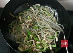 榨菜苕粉肉丝的做法图解3