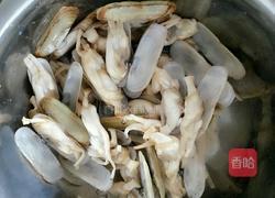 姜葱炒蛏子的做法图解4