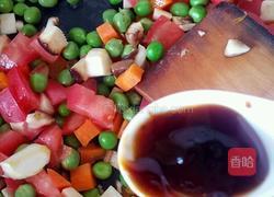 豌豆烩三鲜的做法图解6