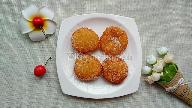 炸南瓜油饼