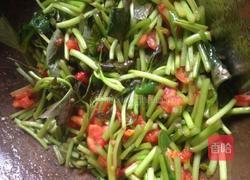 炒红薯梗的做法图解4