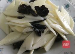 黑木耳炒山药的做法图解9