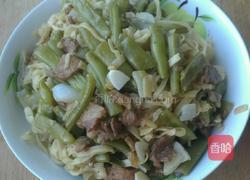 豆角焖面的做法图解11