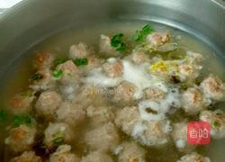水汆丸子的做法图解7