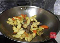 茭白炒香肠的做法图解7