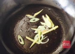 香菇肉片炒油菜的做法图解3